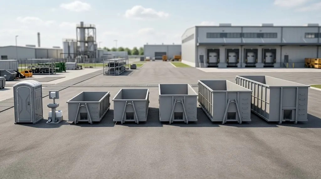 Dumpster Sizes and Dimensions in Ontario, CA