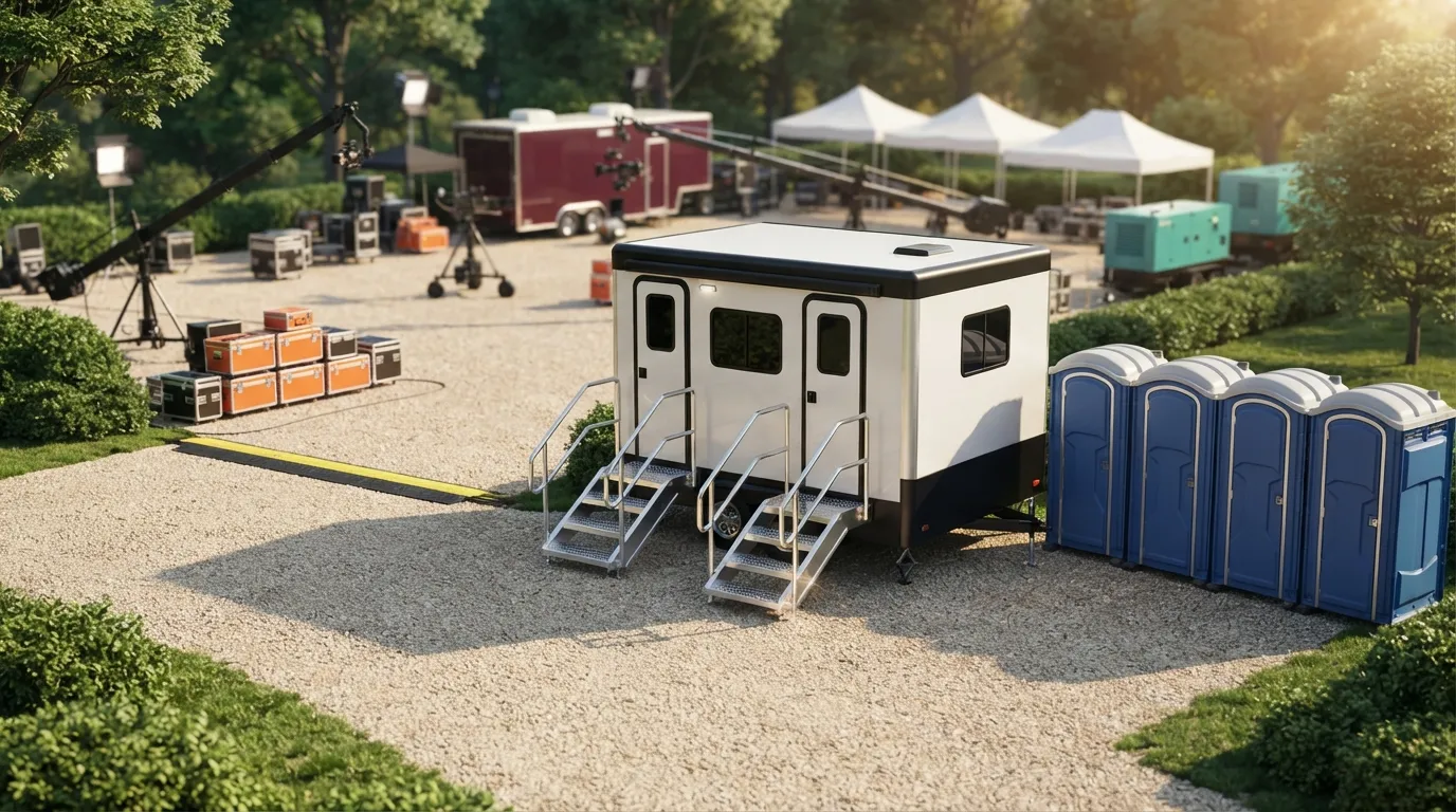 Film Set Restroom Rental in Ontario, CA