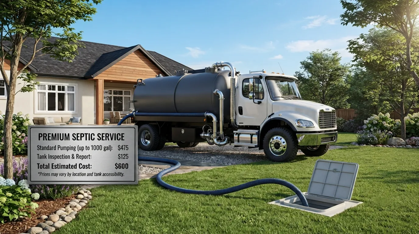 Septic Tank Pumping Cost in Ontario, CA